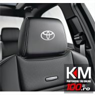 Sticker tetiera piele TOYOTA (set 5 buc)