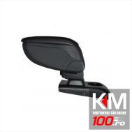 Cotiera pentru Ford Fiesta 3 2008->, rabatabila cu capac culisabil imbracat in piele eco, model Armster