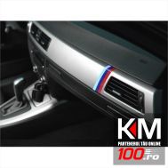 Sticker auto model BMW M Flag (3 buc - 35cm x 1 cm)