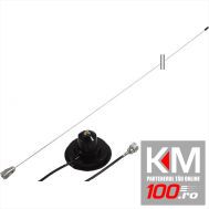 Antena statie CB HUSTLER IC-100, cu magnet