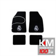 Set covorase auto din mocheta REAL MADRID, universale, 4 buc.