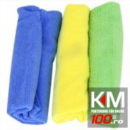 Set 3 lavete cu microfibre Mr. Kleen pentru curatat si spalat orice suprafata 40x30 cm