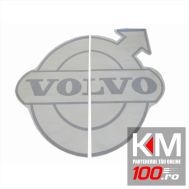 Sticker TIR - Decor GIGANT cabina VOLVO (50 x 100cm) - set 2 buc.