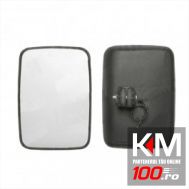 Oglinda retrovizoare exterioara Tir Partea Stanga/ Dreapta Convex Manuala cu incalzire 225x155 mm pentru brat fi 14/18 mm