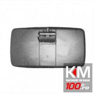 Oglinda retrovizoare exterioara Tir Partea Stanga/ Dreapta Convex Manuala Fara Incalzire 330x185 mm pentru brat fi 20/32 mm