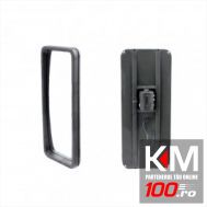 Oglinda retrovizoare exterioara Tir Partea Stanga/ Dreapta Convex Manuala cu incalzire 390X157 mm pentru brat fi 14/22 mm