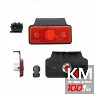 Lampa gabarit auto 12/24V dreptunghiulara Rosie, cu suport bec, 110x45mm, cu suport fixare, 1 buc.