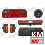 Lampa auto pentru camion 407x134mm cu 7 functii partea Dreapta