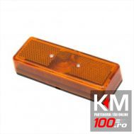 Lampa gabarit auto 12V dreptunghiulara portocalie 110x40 mm , 1 buc.