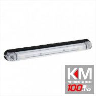 Lampa gabarit auto 12V/ 24V cu LED dreptunghiulara Alba, 235x22x25mm , cu cablu, 1 buc.