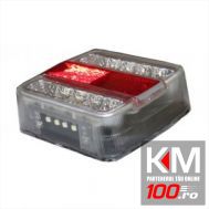 Lampa auto Carpoint pentru remorca cu 10 leduri 12V , 100x100x37mm , 1 buc.