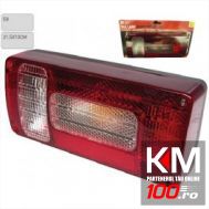 Lampa auto Carpoint pentru remorca cu lampa numar partea dreapta , 12V , 21,5x10cm , 1 buc.