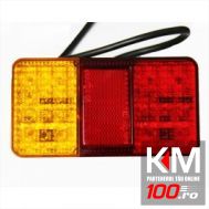 Lampa auto pentru remorca cu 40 leduri cu 3 functii , stg./dr. , 12V , 150 x 80 x 26 mm , 1 buc.