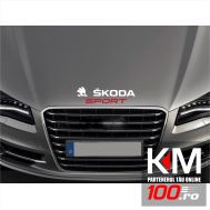 Sticker capota SKODA - CPT49
