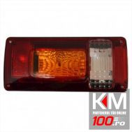 Lampa auto pentru remorca partea dreapta 12-24V 215x100x55mm cu lampa numar si ceata , 1 buc.