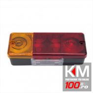 Lampa auto pentru remorca 12V 210x38mm cu lampa numar , 1 buc.