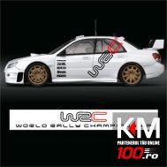 Set complet stickere WRC