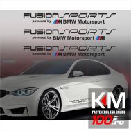 Sticker auto model BMW FUSION (set 3 buc.)