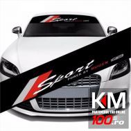 Sticker parasolar auto SPORT (126 x 16cm)