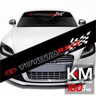 Sticker parasolar auto TOYOTA (126 x 16cm)