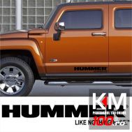 Sticker auto laterale HUMMER (set 2 buc.)