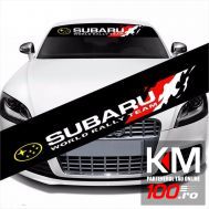 Sticker parasolar auto SUBARU (126 x 16cm)