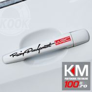 Sticker manere usa - WRC (set 4 buc.)