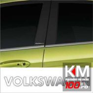 Stickere stalpi usa CHROME - VOLKSWAGEN (set 2 buc.)