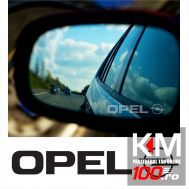 Stickere oglinda ETCHED GLASS - OPEL (set 3 buc.)