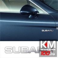 Stickere laterale CHROME - SUBARU (set 2 buc.)