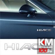 Stickere laterale CHROME - HIACE (set 2 buc.)