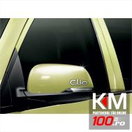 Stickere oglinda CHROME - CLIO (set 2 buc.)