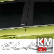 Stickere stalpi usa CHROME - ELISE (set 2 buc.)