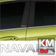 Stickere stalpi usa CHROME - NAVARA (set 2 buc.)