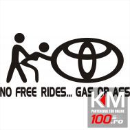 Sticker NFR Toyota