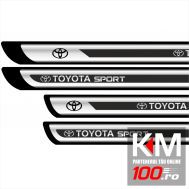 Set protectii praguri CROM - Toyota