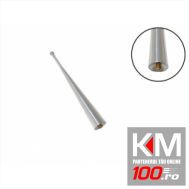 Tija antena auto Automax 10cm cromat, filet de 5 mm