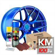 Kit reparatie jante, culoare ORANGE (V1) - Cod RAL: 2004