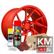 Kit reparatie jante, culoare ORANGE (V1) - Cod RAL: 2004