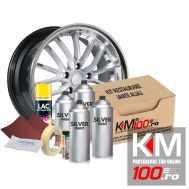 Kit reparatie jante, culoare SILVER (V4) - Argintiu Metalizat