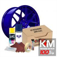 Kit reparatie jante, culoare ALBASTRU (V1) - Cod RAL: 5010