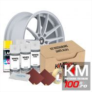 Kit reparatie jante, culoare ALB (V4) - Cod RAL: 9010