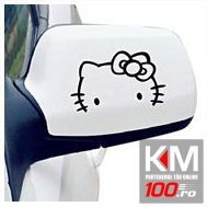 Sticker oglinda HELLO KITTY (set 2 buc.)