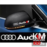 Sticker oglinda AUDI (set 2 buc.)