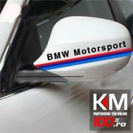 Sticker oglinda BMW ///M Motosport (2 buc.)