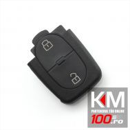 Audi - Accesoriu carcasa cheie 2 butoane, tip mare, fara buton panica, pt. baterie 2032