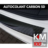 Protectie portbagaj din autocolant Carbon 5D Lăcuit (83 x 5,5cm)