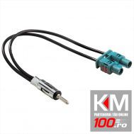 Adaptor antena VW, Seat, Skoda (2 x Fakra)