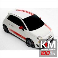 Ornament autocolant ABARTH (set 10 buc)