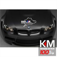 Sticker capota auto model BMW
